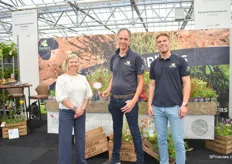 Olga Stärz, Arno Rijnbeek and Tommy Vermeulen of Rijnbeek. The whole concept is with climate adaptive plants from the Climate Gardeners brand. These have been grown in peat-free soil (developed in-house) for 2 years.